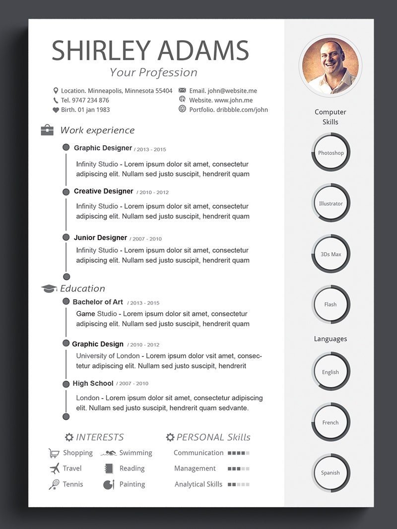 Custom resume writing words