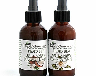 Dead Sea Salt Spray For Hair, moisturizing natural curl activator and styling aid