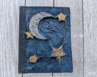 Blank Journal Stars and Moon