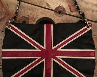 Lovely 60s butler and wilson Union Jack bag