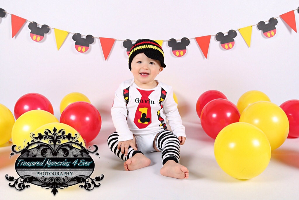 mickey mouse birthday outfit for 1 year old