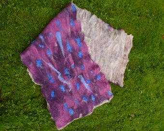 felted wrap shawl scarf