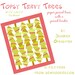 Topsy Turvy Trees - A Quilt To Paper Piece