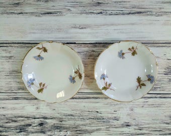 Limited France Trinket Dish, China Trinket Dish, Sauce dish, set of 2 FREE SHIPPING