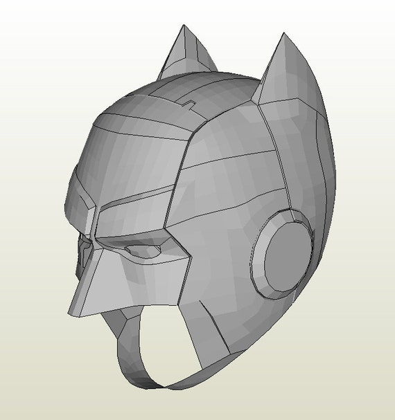 Batman Cowl Pepakura Template - Multifileseverything