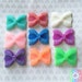 Bling Bow Resin Cabochons-2pcs 50mm assorted colors