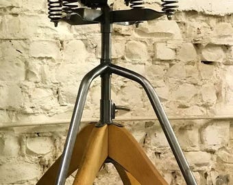 An absolute rarity-architects high chair-completely revamped-industrial style