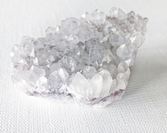 CRYSTAL cluster with AMETHYST & PYRITE
