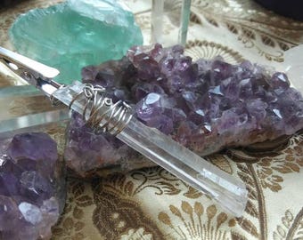 Quartz Crystal Roach Clip