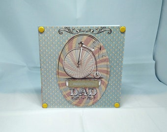 Father's Day Card - Dad/Daddy/Pa/Pop luxury unique quality special bespoke UK