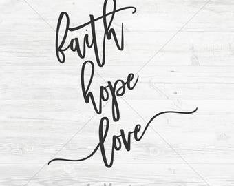 Free Free 173 Faith Hope Love Heart Svg Free SVG PNG EPS DXF File