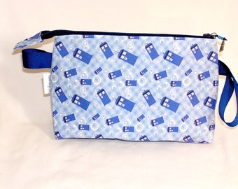 Spinning Tardis Tall Mia Bag - Premium Fabric