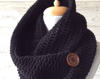 Mens Scarf, Chunky Scarf, Knit Men Scarf, Infinity Scarf, Mens Scarf, Knitted Scarf, Scarf /Fast Delivery and Many Colors