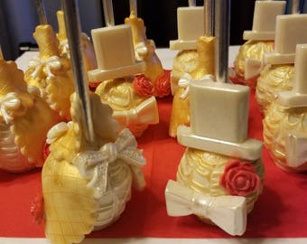 Debutante Ball/ Wedding/ Beautillion/ Bridal Cake Pops 12ct.