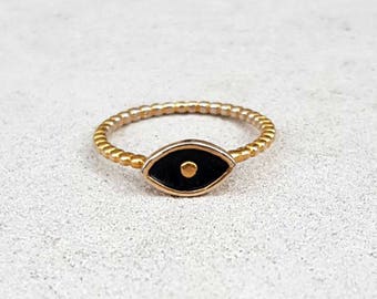 Ring cross, golden brass ring, gold ring, jewelery for women, jewelery, gift for her, gift women, christmas gift, gift