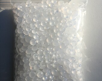 Slushie Beads for Slime - Opaque White - 25 grams & 100 grams
