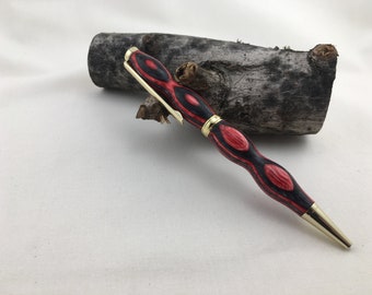 Handmade Wood Pen Skyfire