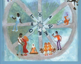 The Making of the Four Elements Tarot art book