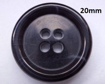 13 Black Knobs 20 mm (2398) knob