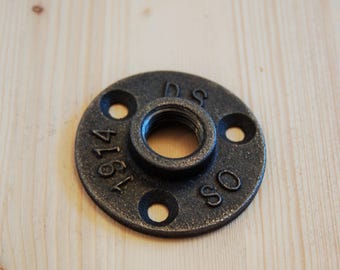 Bride de plancher en fonte filetée 1/2" - (15/21 mm)