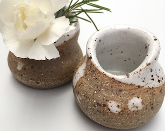 Handmade ceramic bud vase, ceramic vase, pottery gift