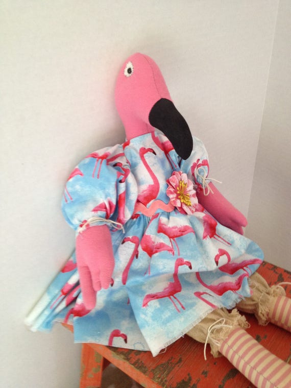 flamingo doll