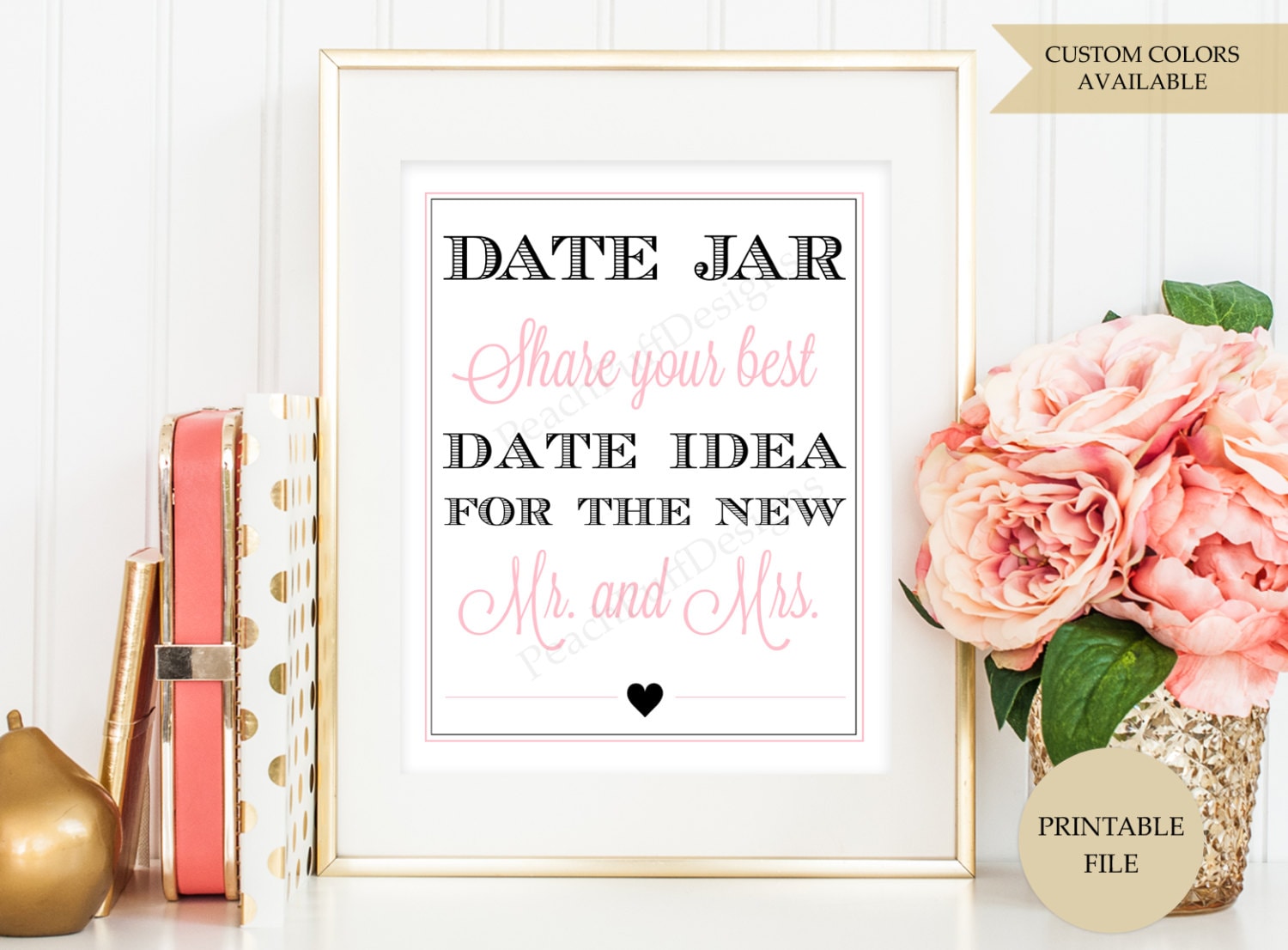 Day Night time Jar Printable Signal Drama image about Date Night Jar Printable named Day Evening Jar Printable Signal Drama