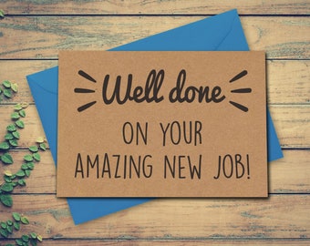 congrats on the new job