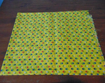 Cotton Fabric 41 X 41 Inches For Quilting etc.