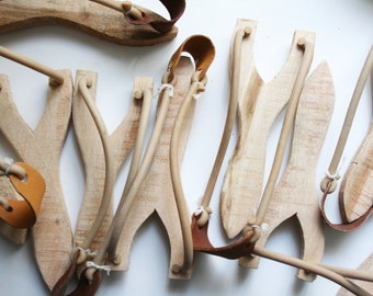 Big Wooden Slingshot - Randomly picked-