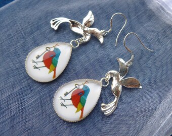 Boucles d'oreilles "Birdy"