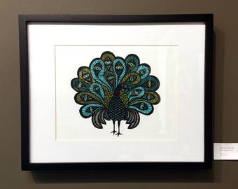 See All Around - ORIGINAL Paper Cutting