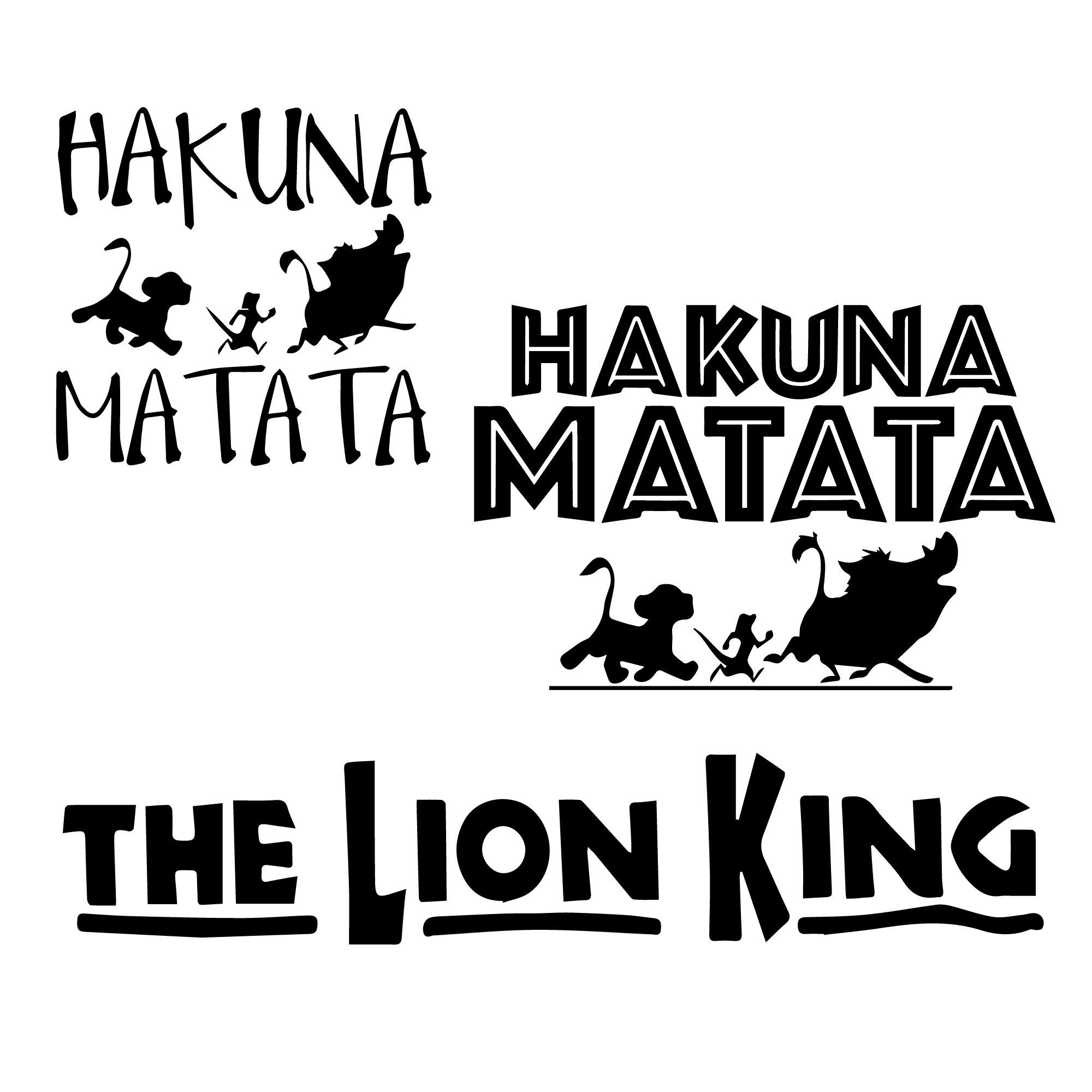 Download Lions King SVG, Hakuna Matata SVG, Disney svg,Cricut cut ...