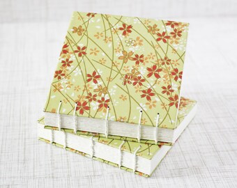 Mini Sketchbook Art Journal Handmade 4x4 Inch Watercolor Sketchbook Pocket Journal Watercolor Journal Travel Journal Gratitude Journal