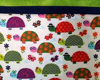 Turtleriffic Flannel Pillowcases