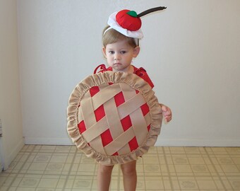 Kids Costume Childrens Costume Pie Halloween Costume Blueberry Cherry Pumpkin Lemon Strawberry Carnaval Carnival Karneval Purim Fancy Dress