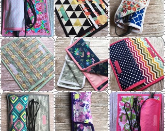 Flat Iron Holder//flat iron case//bridesmaid gift//straightener case//hair straightener holder//curling iron pocket//curling iron holder//