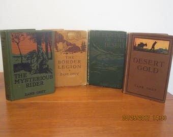 zane grey, westerns, cowboys, books