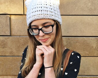 Crochet Cat Beanie