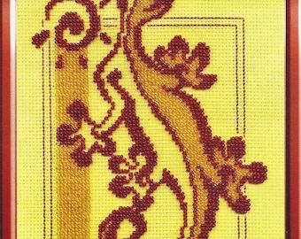 Bead embroidery kit Little Lizard J-0753