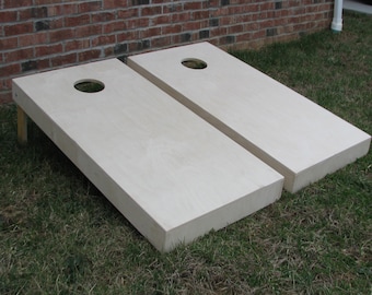 Non Painted Cornhole Boards | DIY Corn Hole Boards | Corn Toss | Bag Toss | Bean Bag | UnPainted | Plain | Non Warping