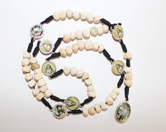 Rosary Our Lady The Seven Sorrows Stone Beads Mater Dolorosa Servite Rosary Apparition Hill Stone