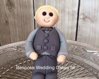 Boy cake topper confirmation communion