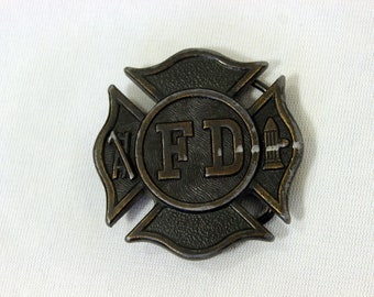 70's FD Fire Department Belt Buckle