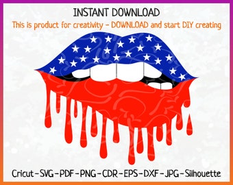 Download Lip biting svg | Etsy