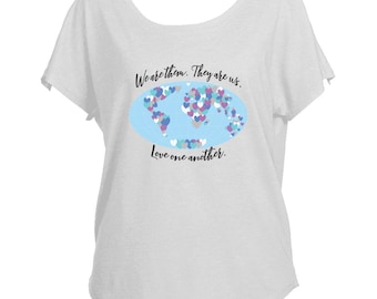We are them, They are us Triblend Dolman
