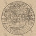 Antique Map of the World Eastern hemisphere Globe Instant Download image printable picture transfer decor prints iron on etc HQ 300dpi