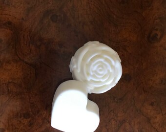 Heart and Rose Goat Milk Lavender Soap