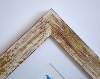 Photo frame 11x14 frame Black frame distressed frame rustic frame picture frame Wood frame 28x36cm Wood Crafts RusticFrameShop