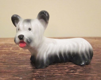 Absolutely Adorable Made in Bavaria Skye Terrier Figurine